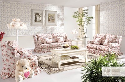 珠海保利道商貿(mào) 碎花沙發(fā)與山河水方茶幾等成套家具的價(jià)格、廠家與圖片解析